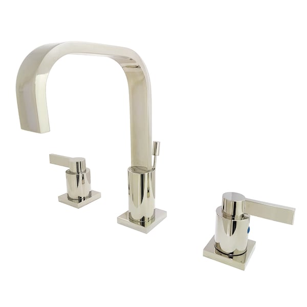 Fauceture NuvoFusion Widespread Bathroom Faucet, Polished Nickel FSC8969NDL - main